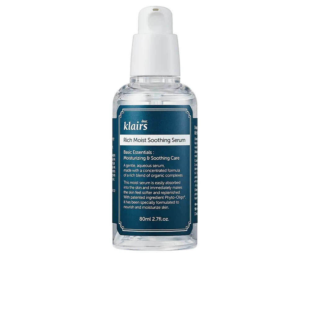 KLAIRS-RICH MOIST calmante soro 80 ml-DrShampoo - Perfumaria e Cosmética