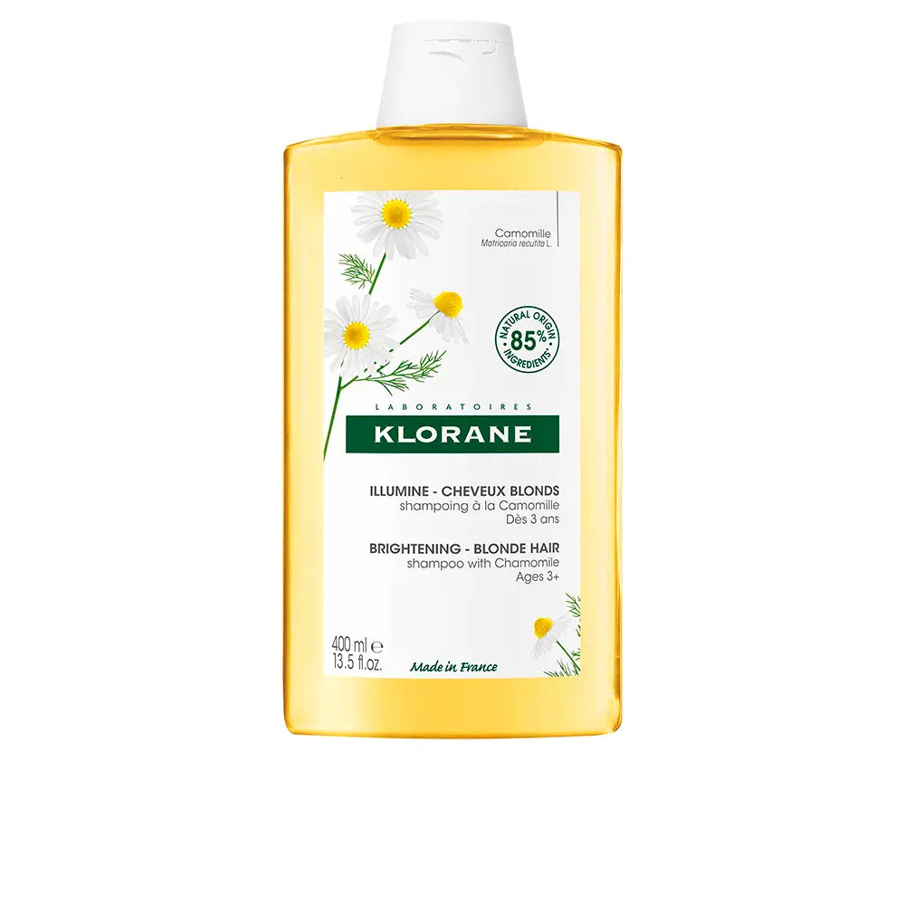 KLORANE-A LA CAMOMILA loiros reflexos shampoo iluminador 400 ml-DrShampoo - Perfumaria e Cosmética