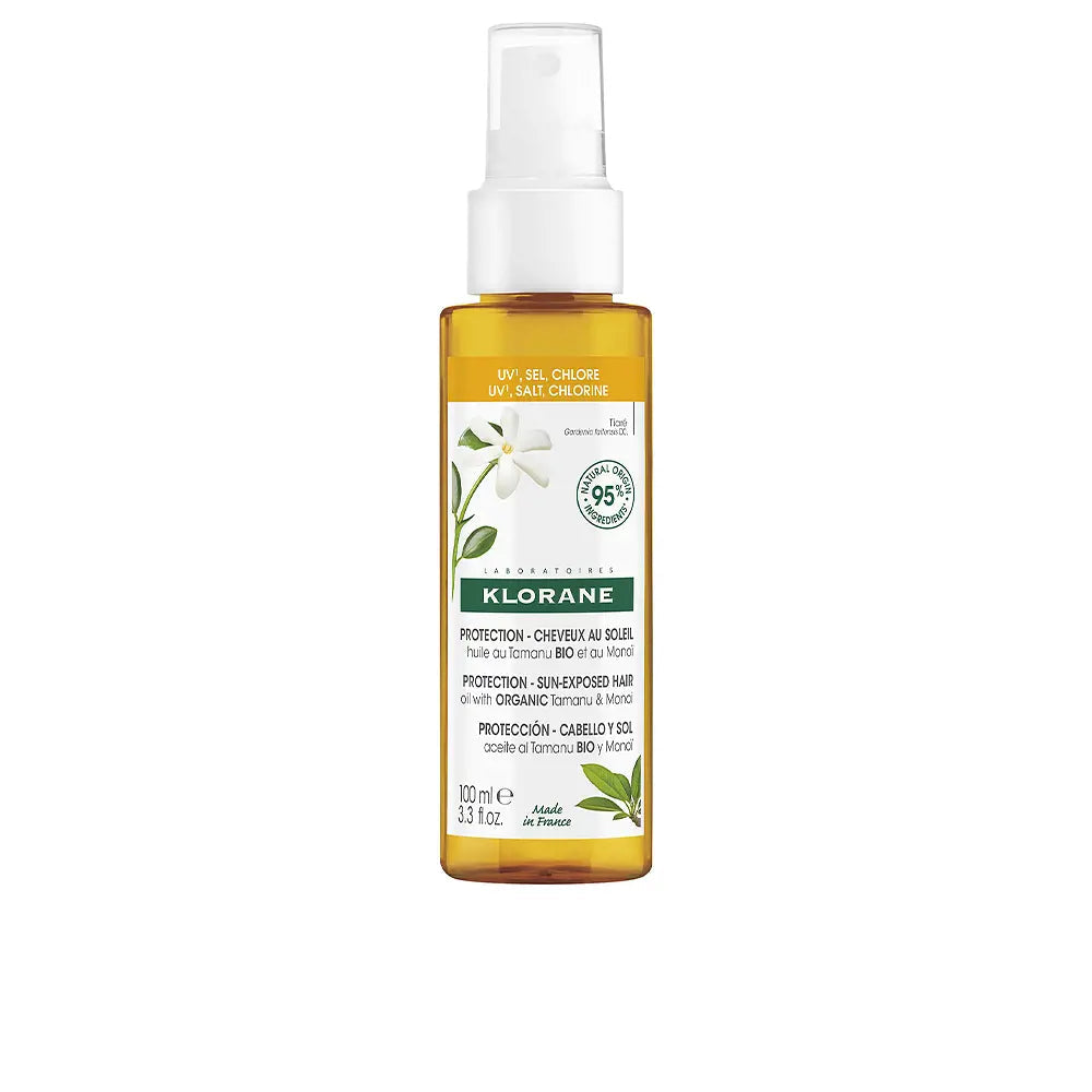 KLORANE-POLYSIANES MONOÏ Y TAMANU BIO óleo capilar 100 ml-DrShampoo - Perfumaria e Cosmética