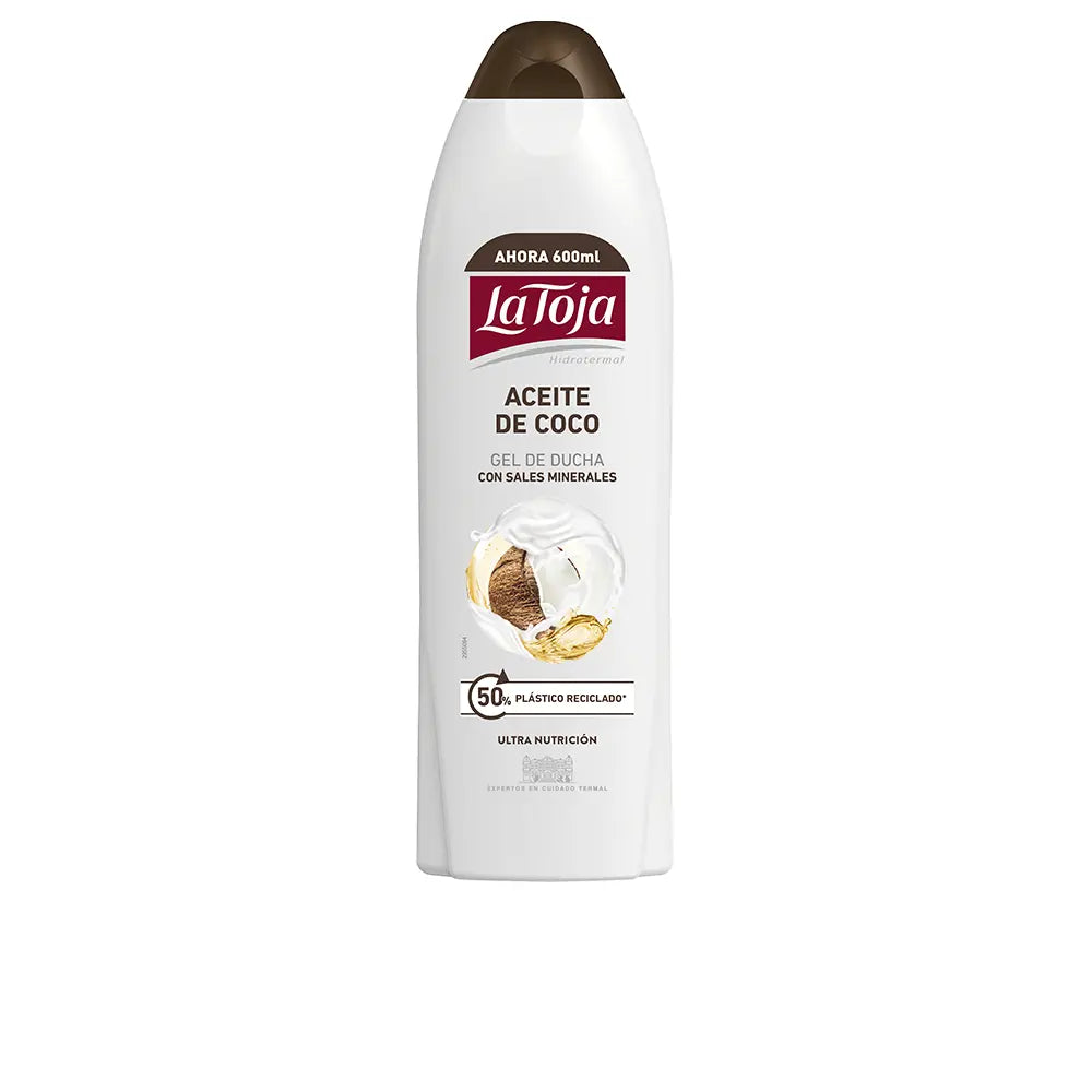 LA TOJA-Gel de banho creme ÓLEO DE COCO 600 ml-DrShampoo - Perfumaria e Cosmética