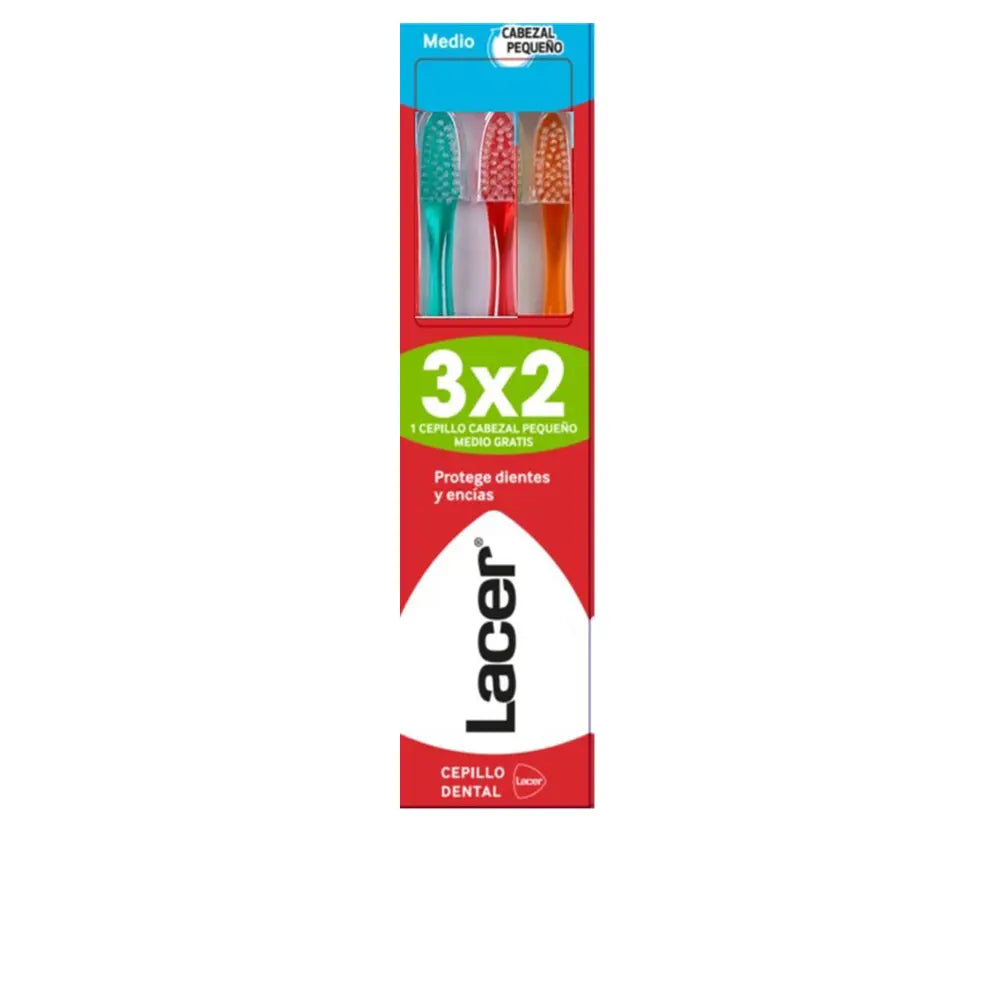 LACER-CEPILHO DENTAL cabeçal pequeno meio pacote 3 u.-DrShampoo - Perfumaria e Cosmética