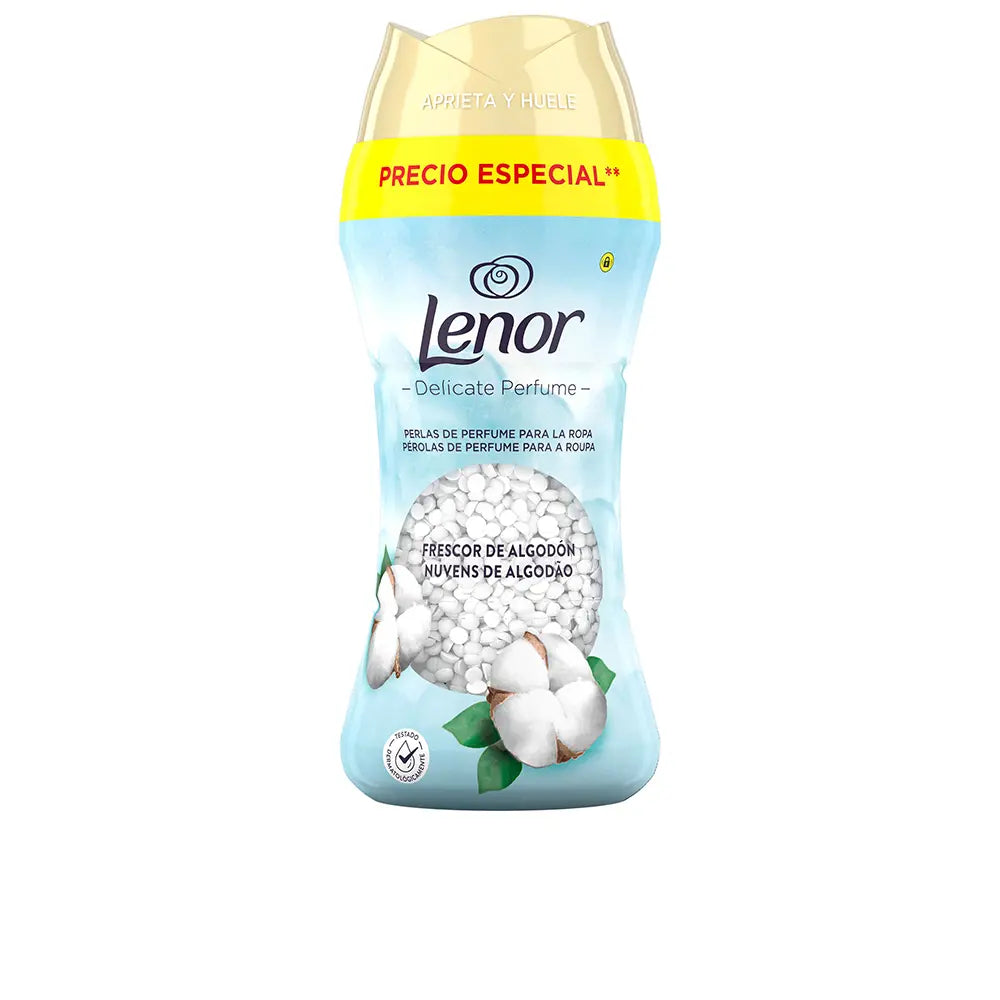 LENOR-UNSTOPPABLES pérolas de amaciante com cheiro de algodão fresco 195 g.-DrShampoo - Perfumaria e Cosmética