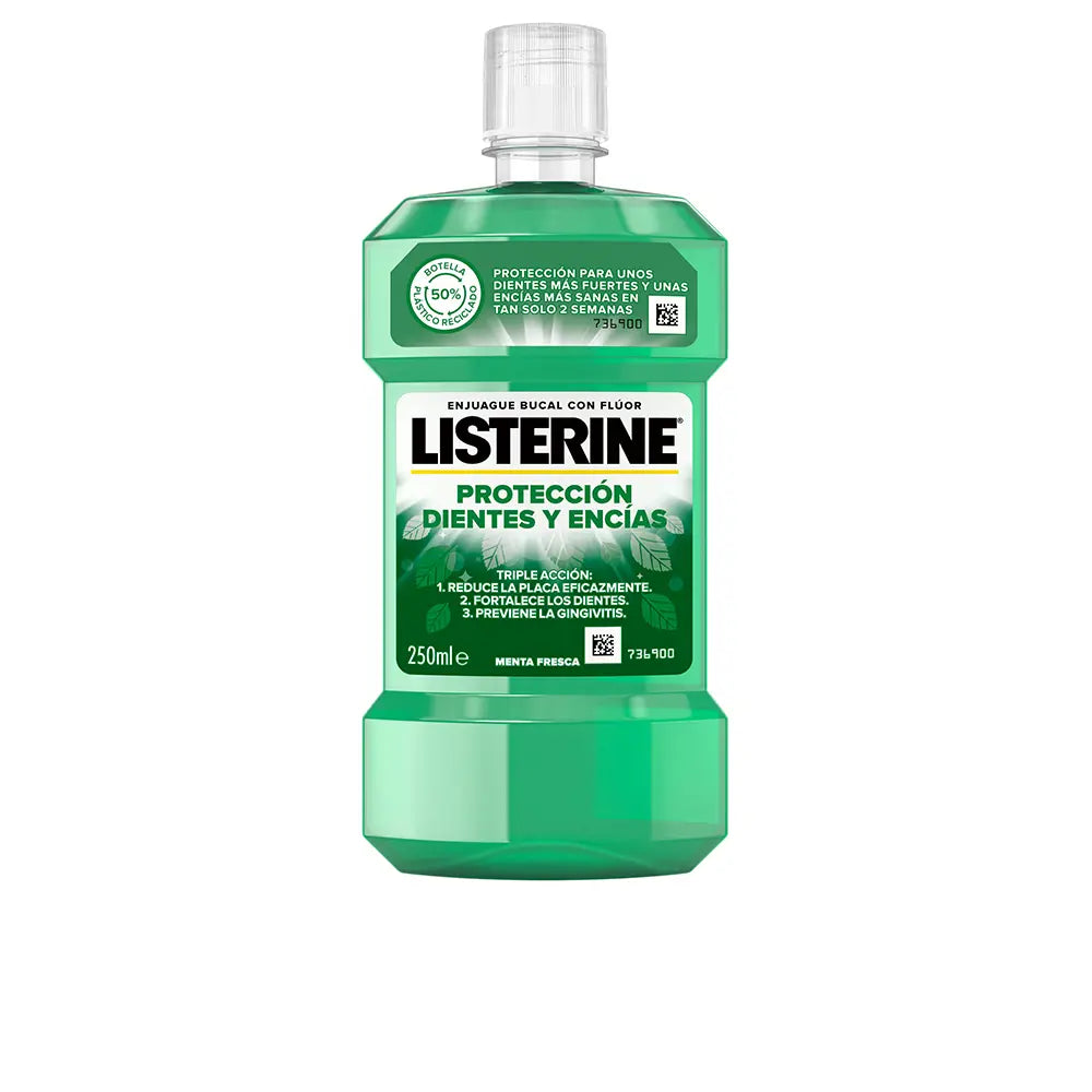 LISTERINE-LAVAGEM BUCAL TEETH GUMS 250 ml.-DrShampoo - Perfumaria e Cosmética