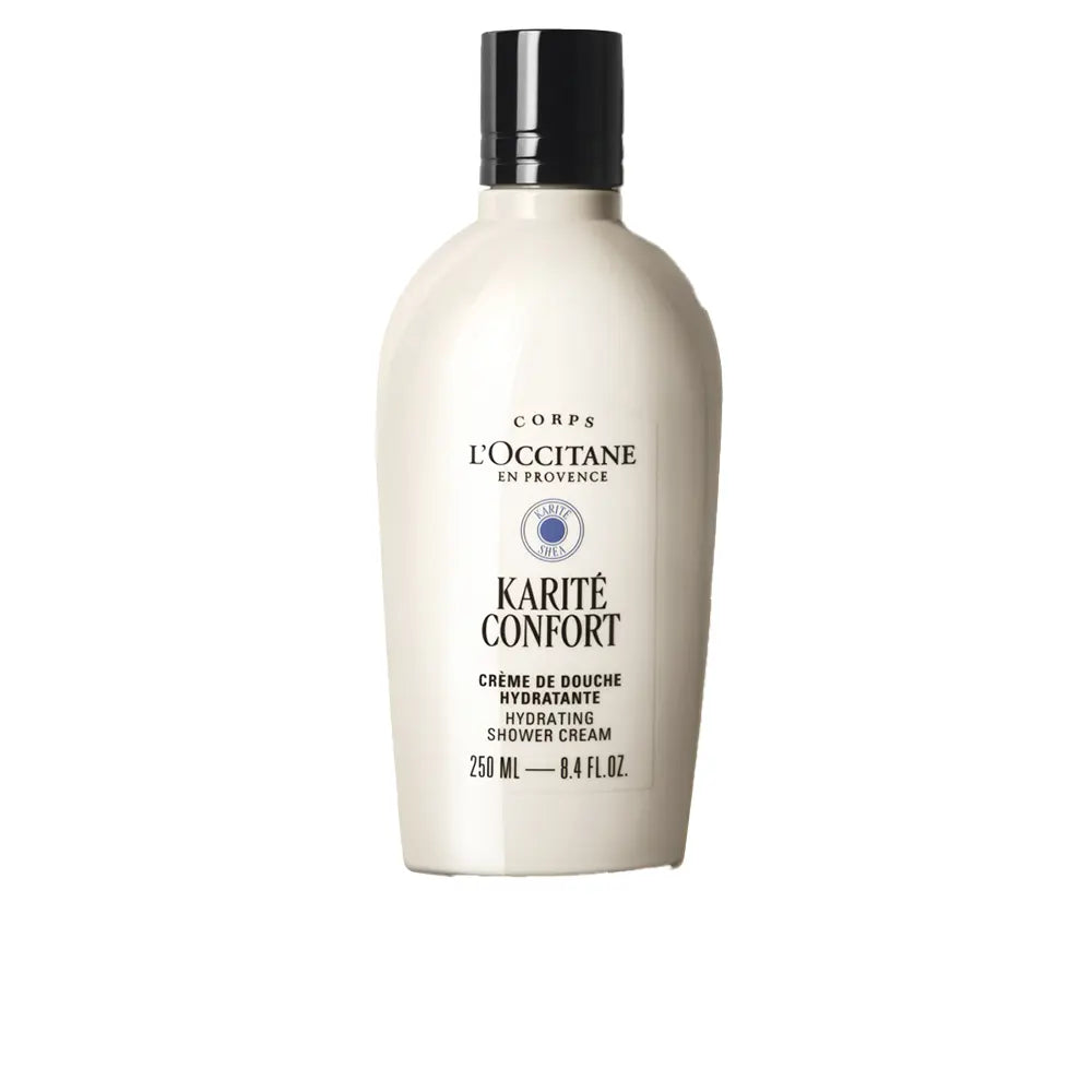 L'OCCITANE EN PROVENCE-KARITÉ CONFORT creme de banho hidratante 250 ml-DrShampoo - Perfumaria e Cosmética