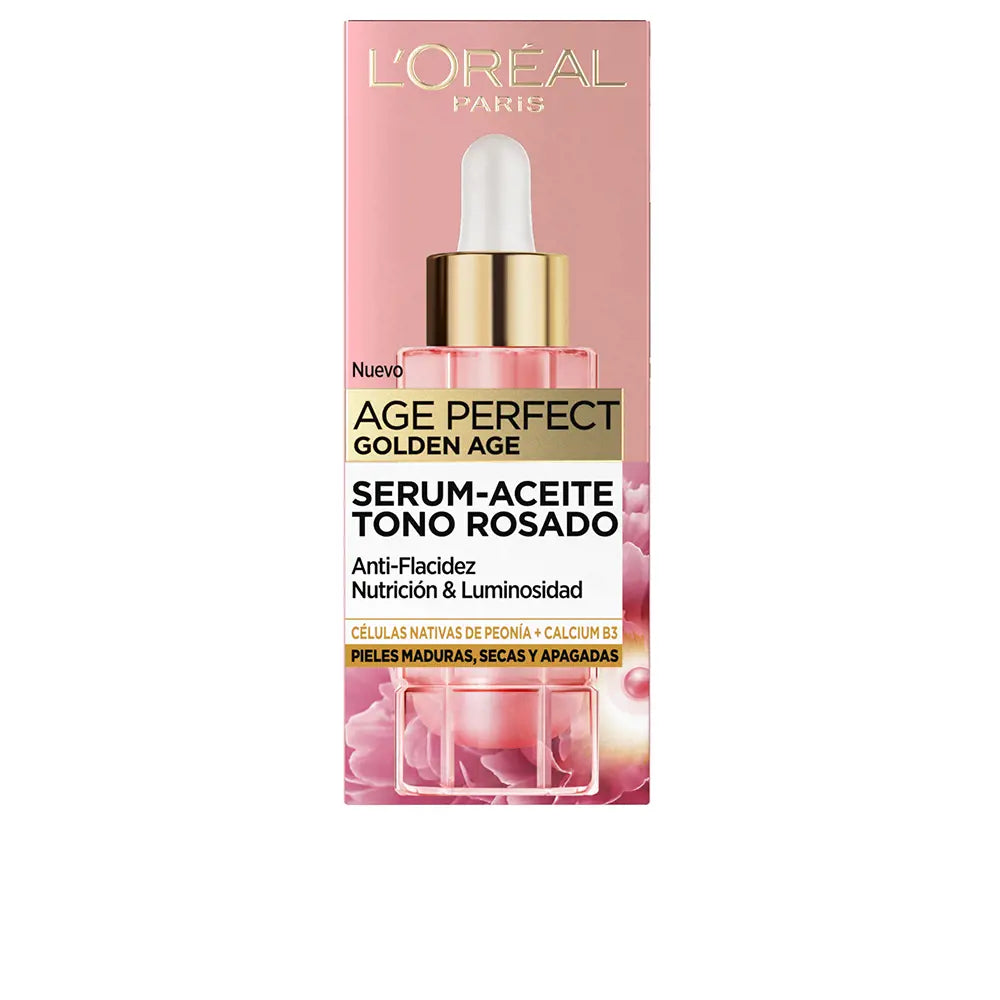 L'ORÉAL PARIS-AGE PERFECT GOLDEN AGE tom rosa óleo AGE PERFECT-DrShampoo - Perfumaria e Cosmética
