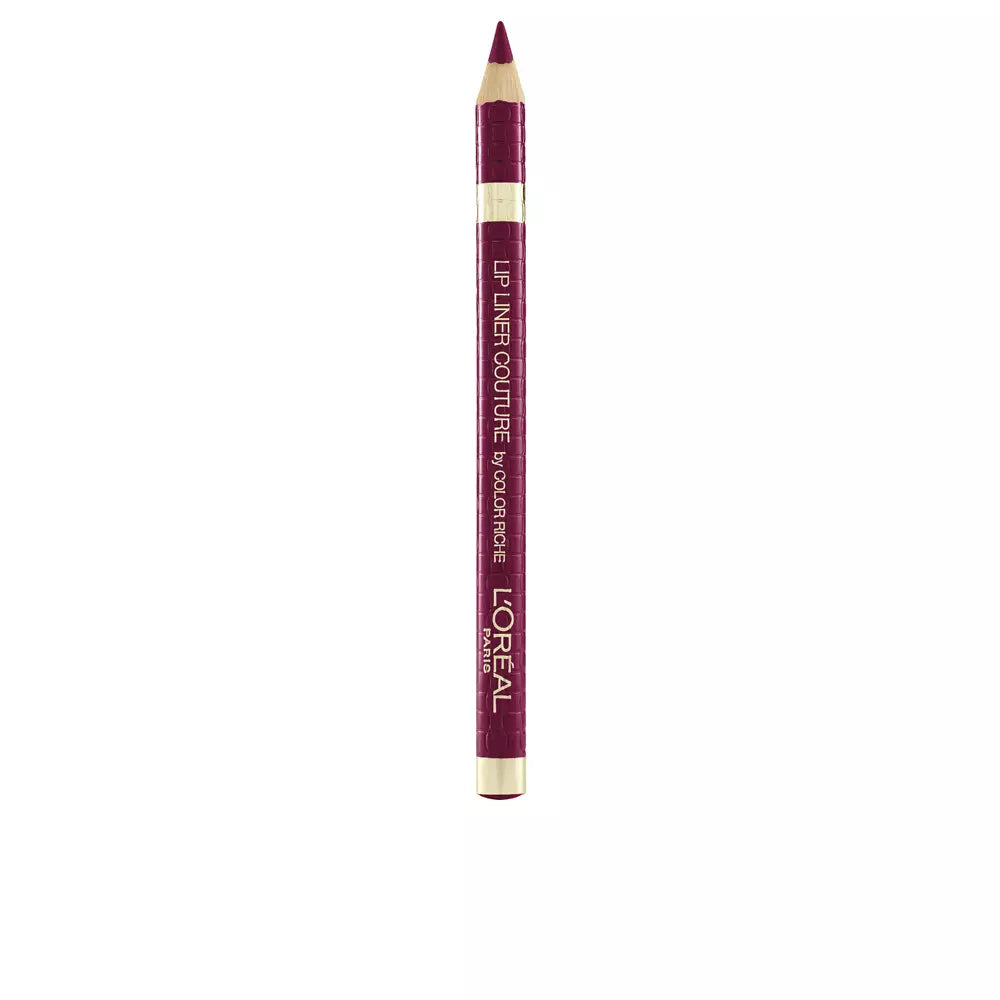 L'ORÉAL PARIS-Delineador labial COLOR RICHE couture 374 intenso ameixa-DrShampoo - Perfumaria e Cosmética