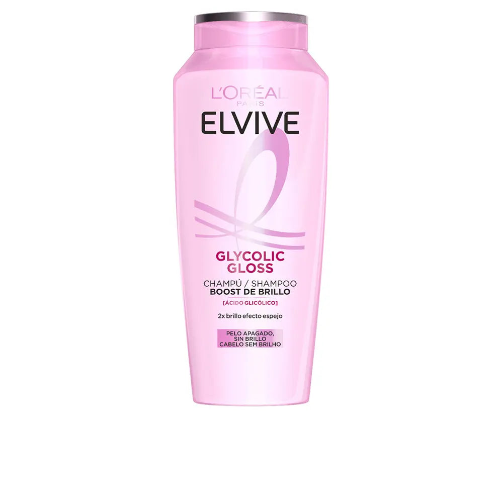 L'ORÉAL PARIS-Shampoo ELVIVE GLYCOLIC GLOSS 400 ml-DrShampoo - Perfumaria e Cosmética