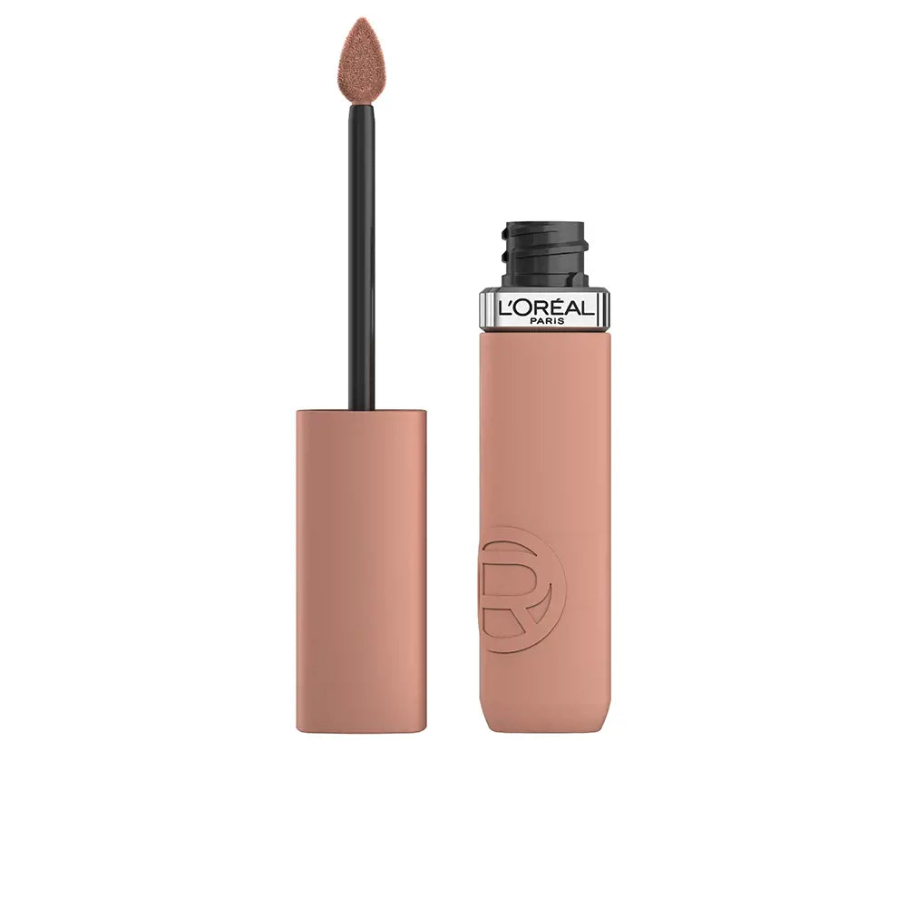 L'ORÉAL PARIS-batom líquido INFAILIBLE MATTE RESISTANCE105-brakfast-na-cama-1-u-DrShampoo - Perfumaria e Cosmética