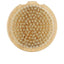LUSSONI-Escova corporal redonda natural BAMBOO-DrShampoo - Perfumaria e Cosmética