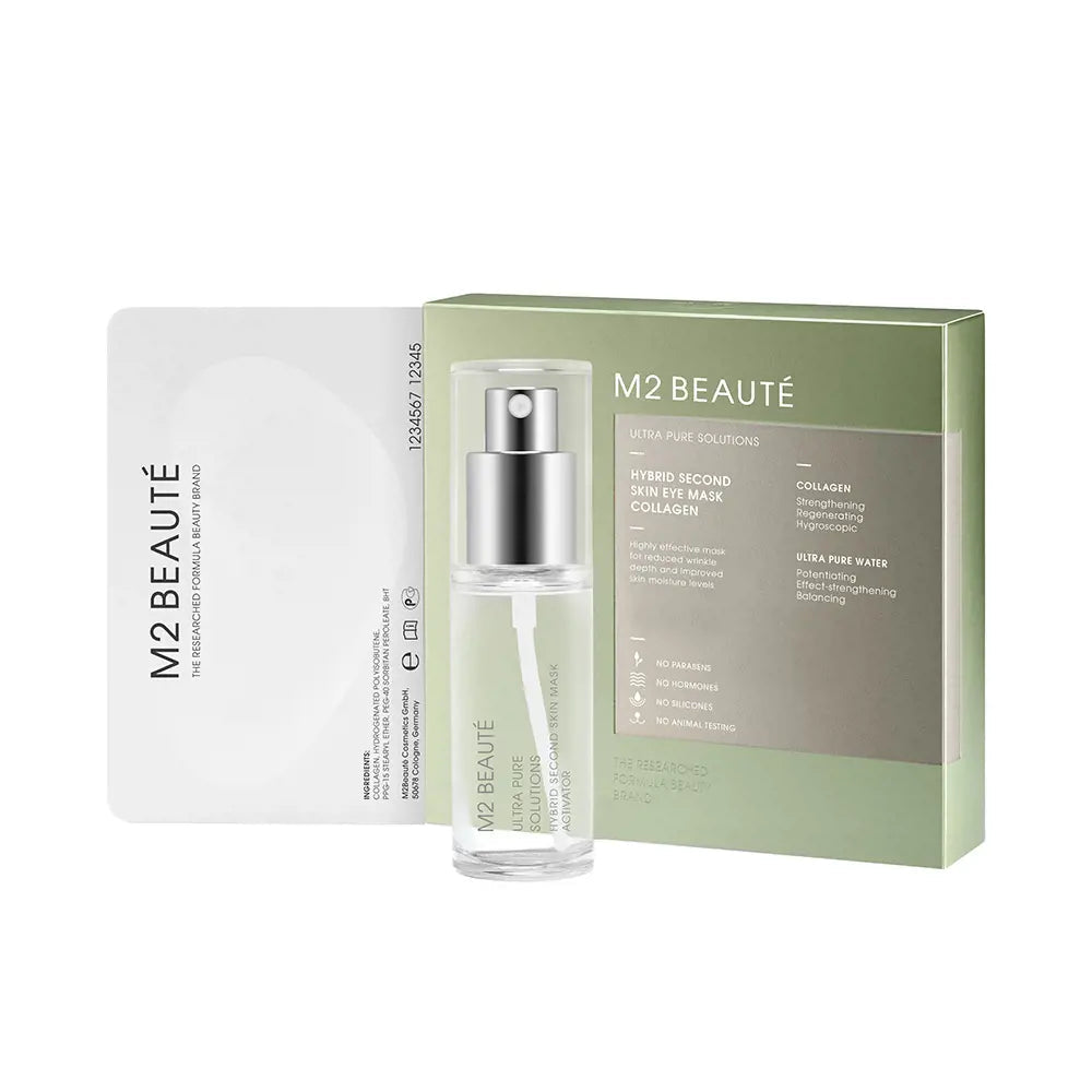 M2 BEAUTÉ-HYBRID segunda pele eye mask colágeno 7 aplicações-DrShampoo - Perfumaria e Cosmética