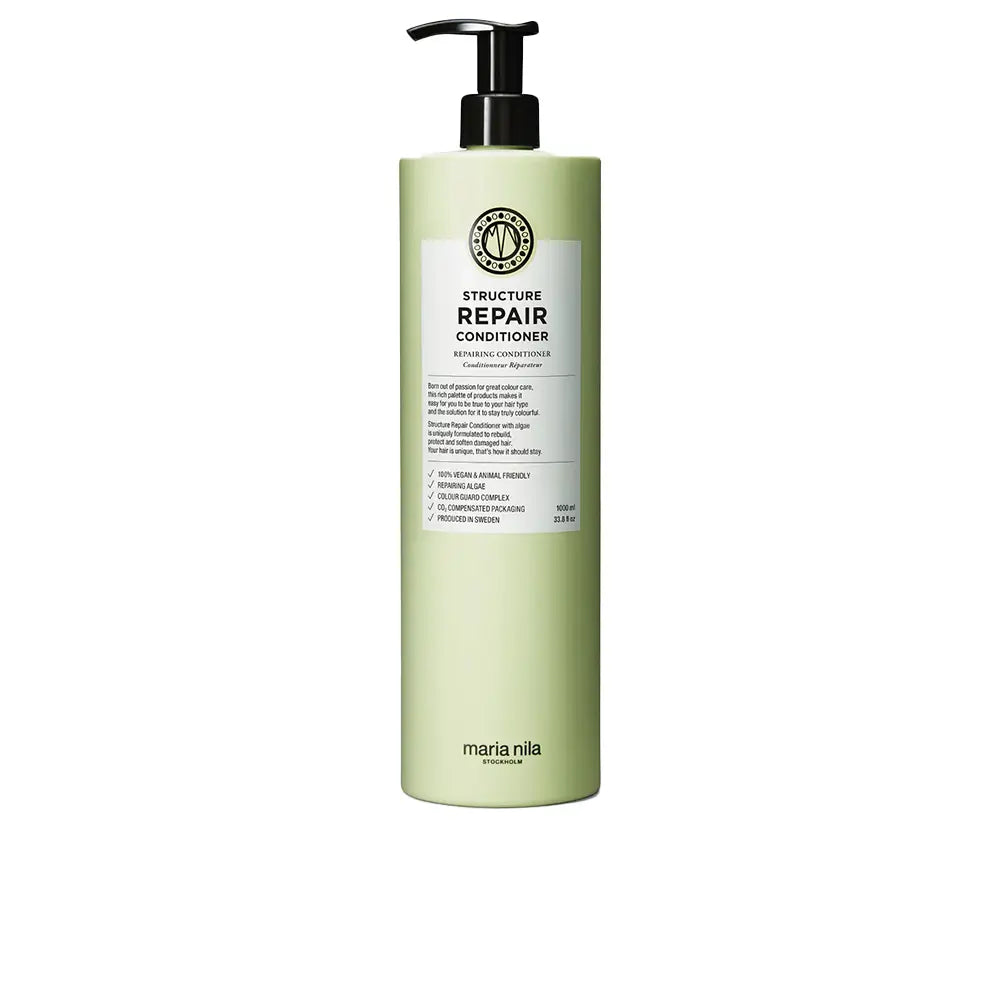 MARIA NILA-CONDICIONADOR STRUCTURE REPAIR 1000 ml-DrShampoo - Perfumaria e Cosmética
