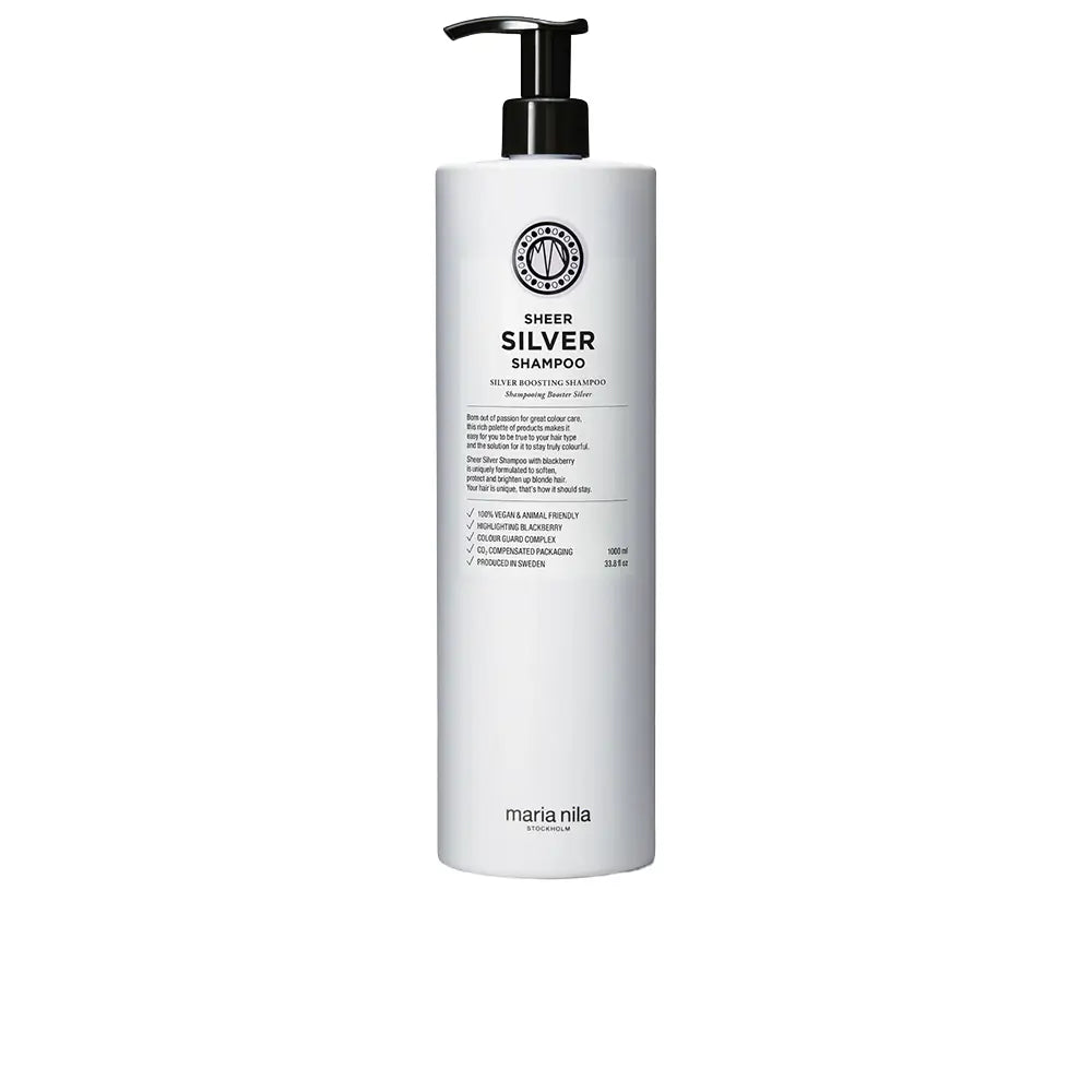 MARIA NILA-Champô PRATA TRANSPARENTE 1000 ml-DrShampoo - Perfumaria e Cosmética
