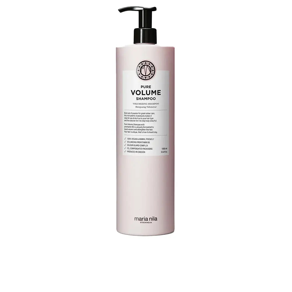 MARIA NILA-PURE VOLUME HAIR shampoo 1000 ml.-DrShampoo - Perfumaria e Cosmética