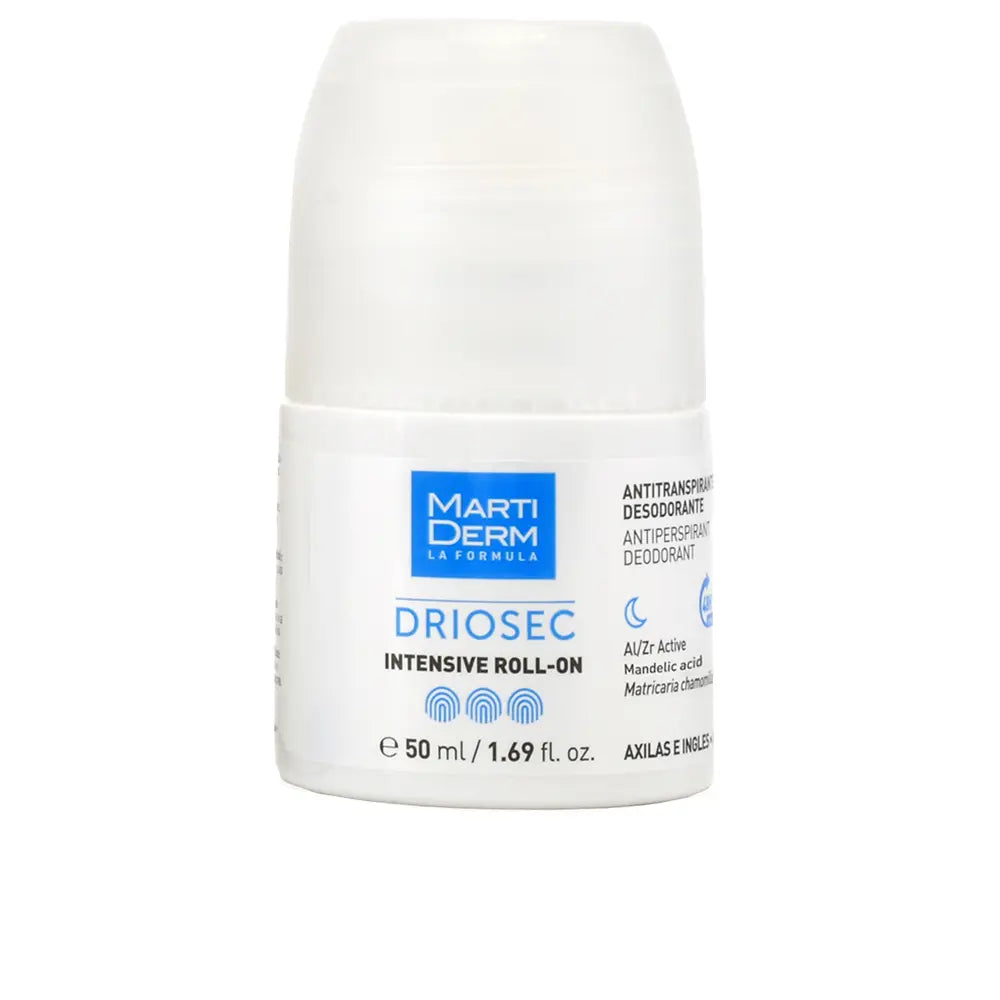 MARTIDERM-Desodorante roll-on DRIOSEC INTENSIVE 50 ml.-DrShampoo - Perfumaria e Cosmética