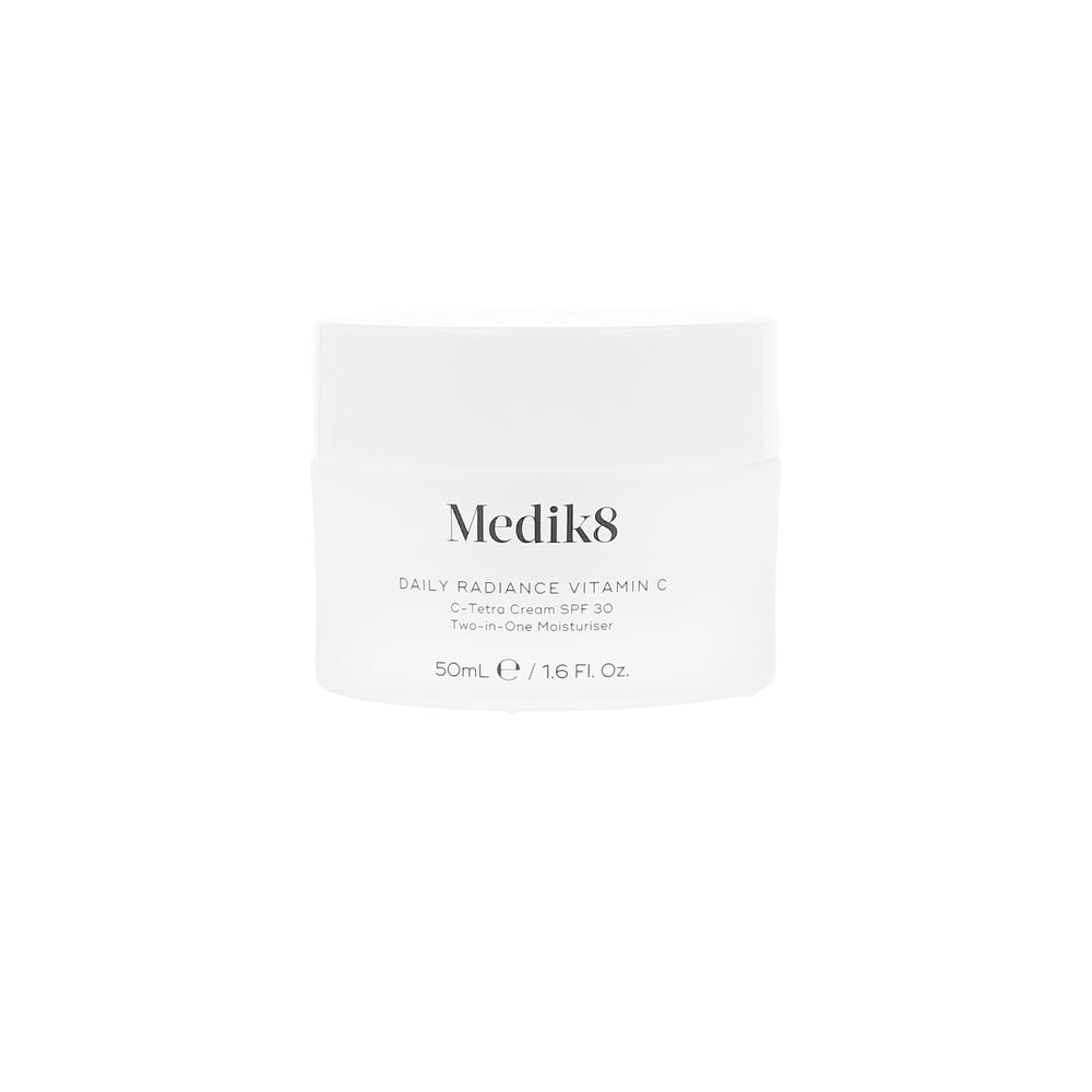MEDIK8-DAILY RADIANCE VITAMINE C creme hidratante dois em um c-tetra FPS 30 50 ml-DrShampoo - Perfumaria e Cosmética