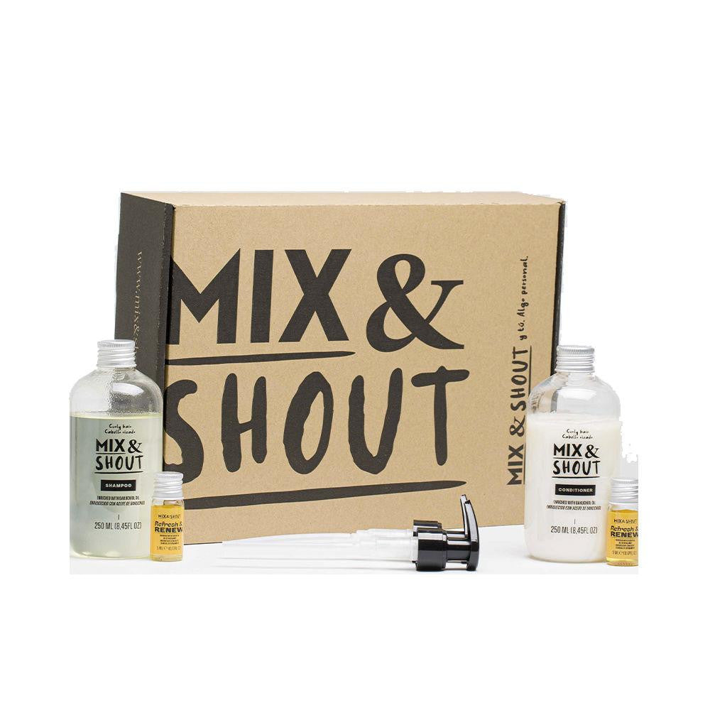 MIX & SHOUT-CURLY REPAIR ROUTINE LOT 4 pz-DrShampoo - Perfumaria e Cosmética
