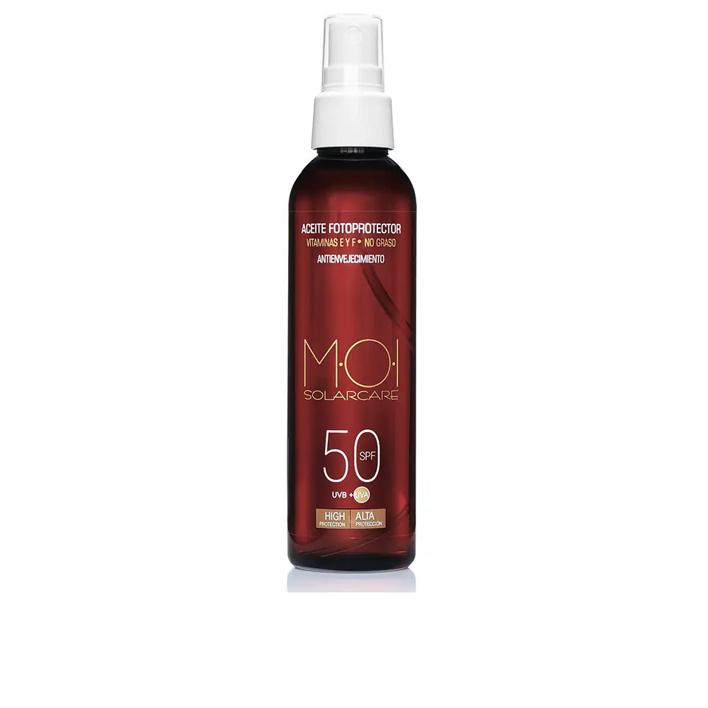MOI-Óleo protetor solar antienvelhecimento 150 ml.-DrShampoo - Perfumaria e Cosmética