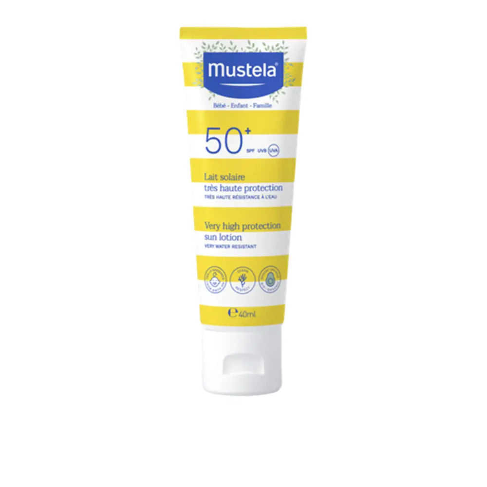 MUSTELA-FAMILY SOL creme solar rosto SPF50+ 40 ml-DrShampoo - Perfumaria e Cosmética
