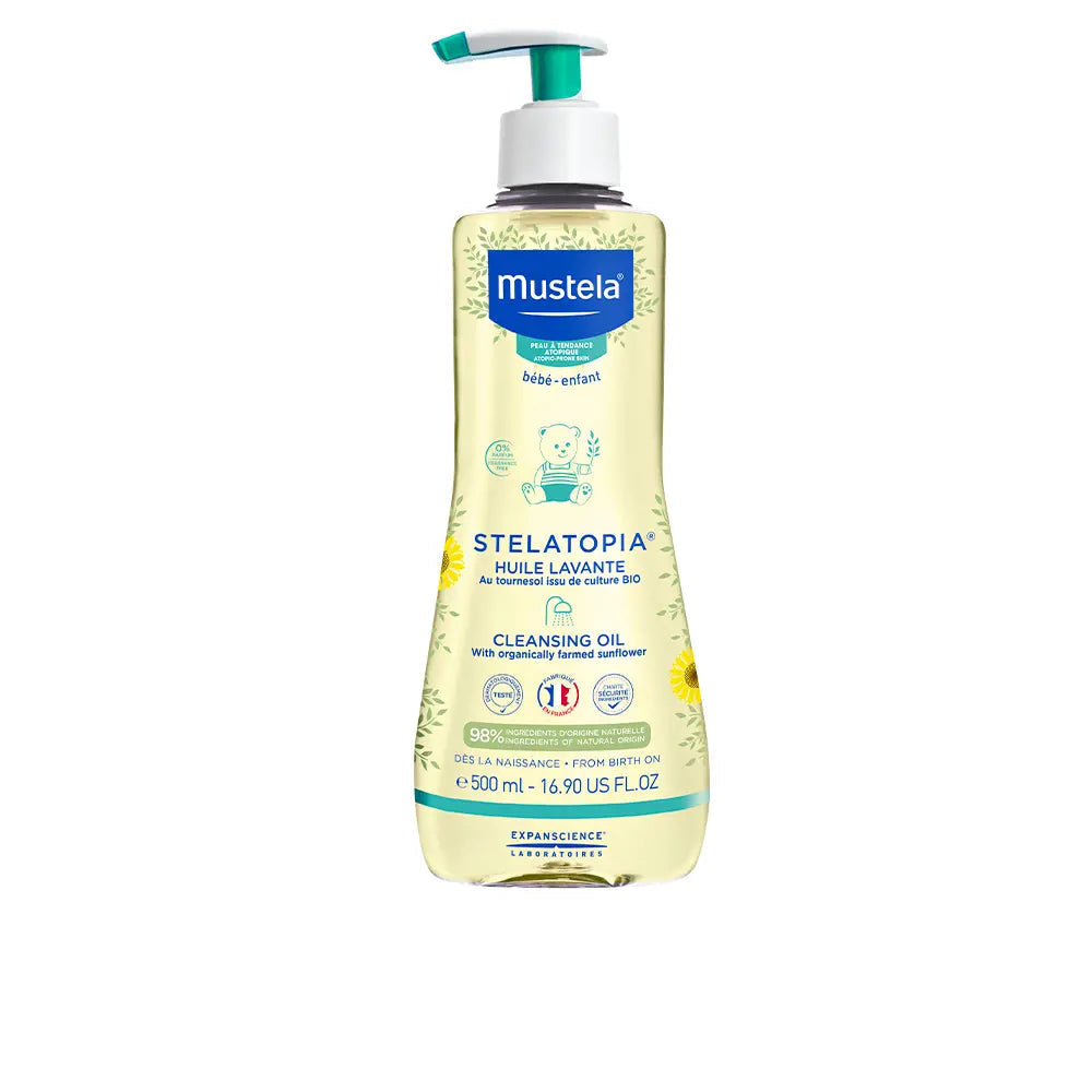 MUSTELA-STELATOPIA óleo de limpeza 500 ml-DrShampoo - Perfumaria e Cosmética