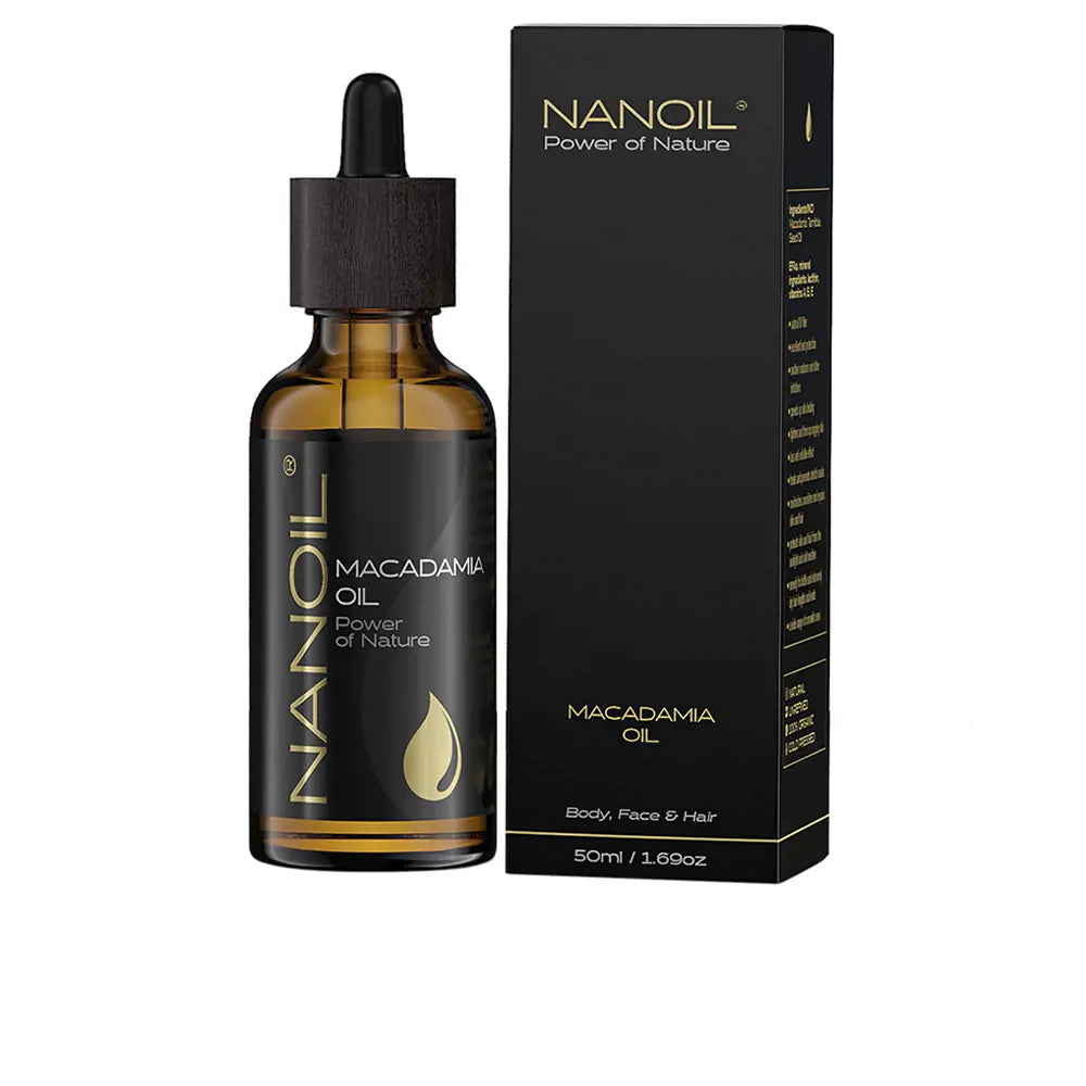NANOLASH-POWER OF NATURE óleo de macadâmia 50 ml-DrShampoo - Perfumaria e Cosmética