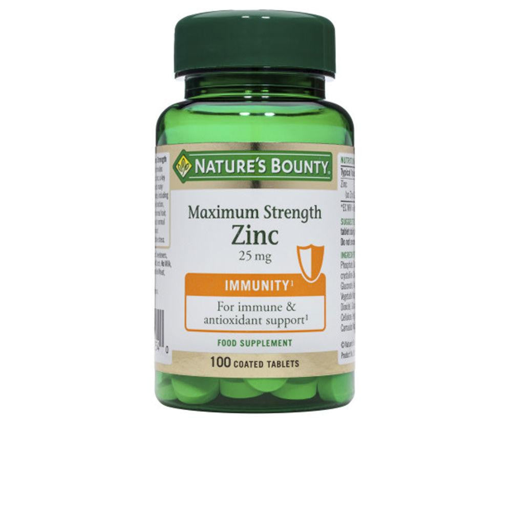 NATURE'S BOUNTY-ZINC 25 mg 100 coated tablets-DrShampoo - Perfumaria e Cosmética