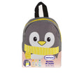 Estojo Mochila PENGUIN 4 peças.