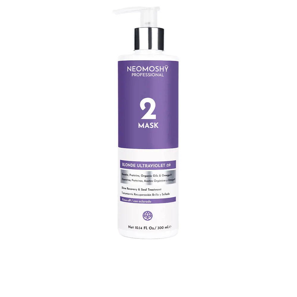 NEOMOSHY-Máscara BLONDE ULTRAVIOLETA Ω9 300 ml-DrShampoo - Perfumaria e Cosmética