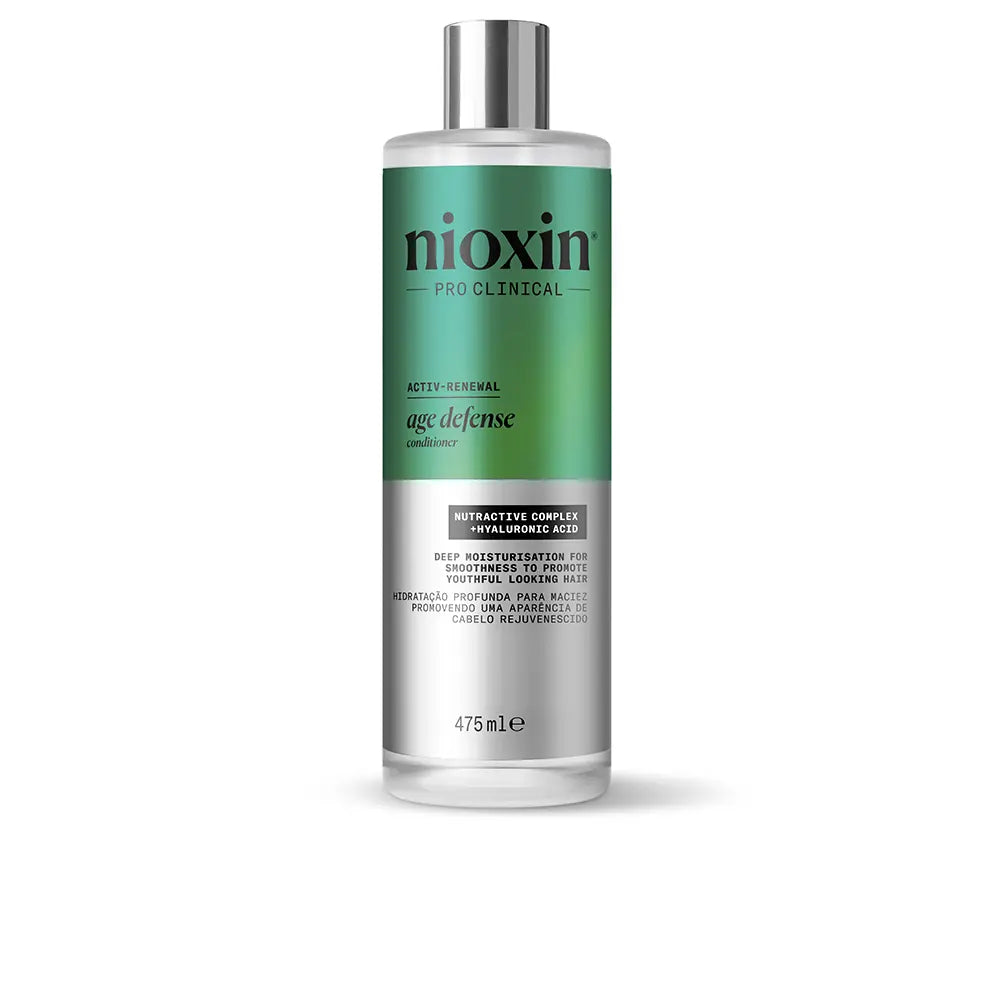 NIOXIN-AGE DEFENSE condicionador anti-envelhecimento hidratação profunda com ácido hialurônico 475 ml.-DrShampoo - Perfumaria e Cosmética