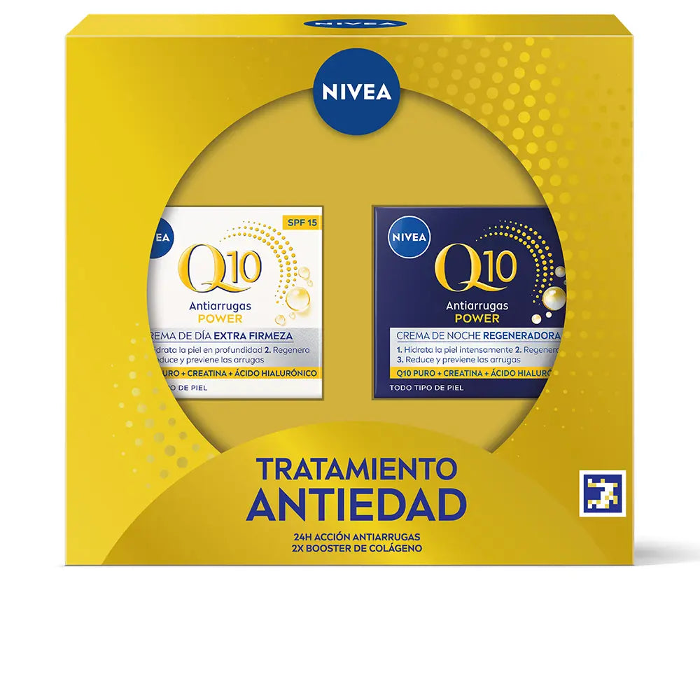 NIVEA-CASO DE TRATAMENTO ANTI-ENVELHECIMENTO Q10 2 unid.-DrShampoo - Perfumaria e Cosmética