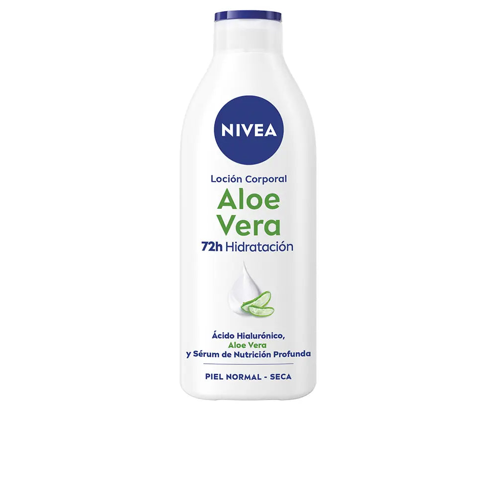 NIVEA-Loção corporal ALOE VERA pele normal-seca 400 ml-DrShampoo - Perfumaria e Cosmética