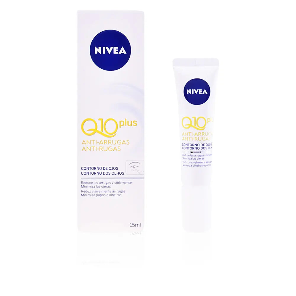 NIVEA-Q10+ contorno de olhos anti-rugas 15 ml-DrShampoo - Perfumaria e Cosmética