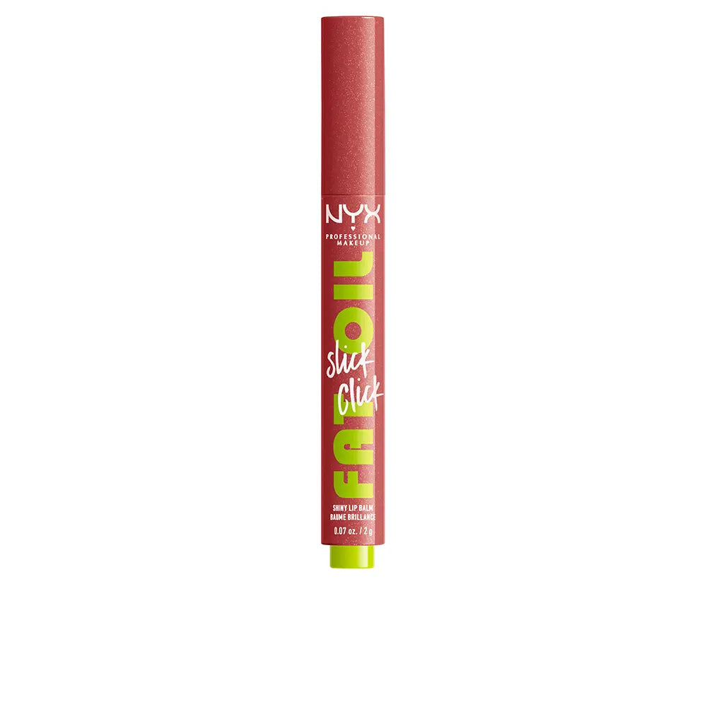NYX PROFESSIONAL MAKE UP-BÁLSAMO LABIAL BRILHANTE FAT OIL SLICK CLICK no filtro need 2 gr.-DrShampoo - Perfumaria e Cosmética