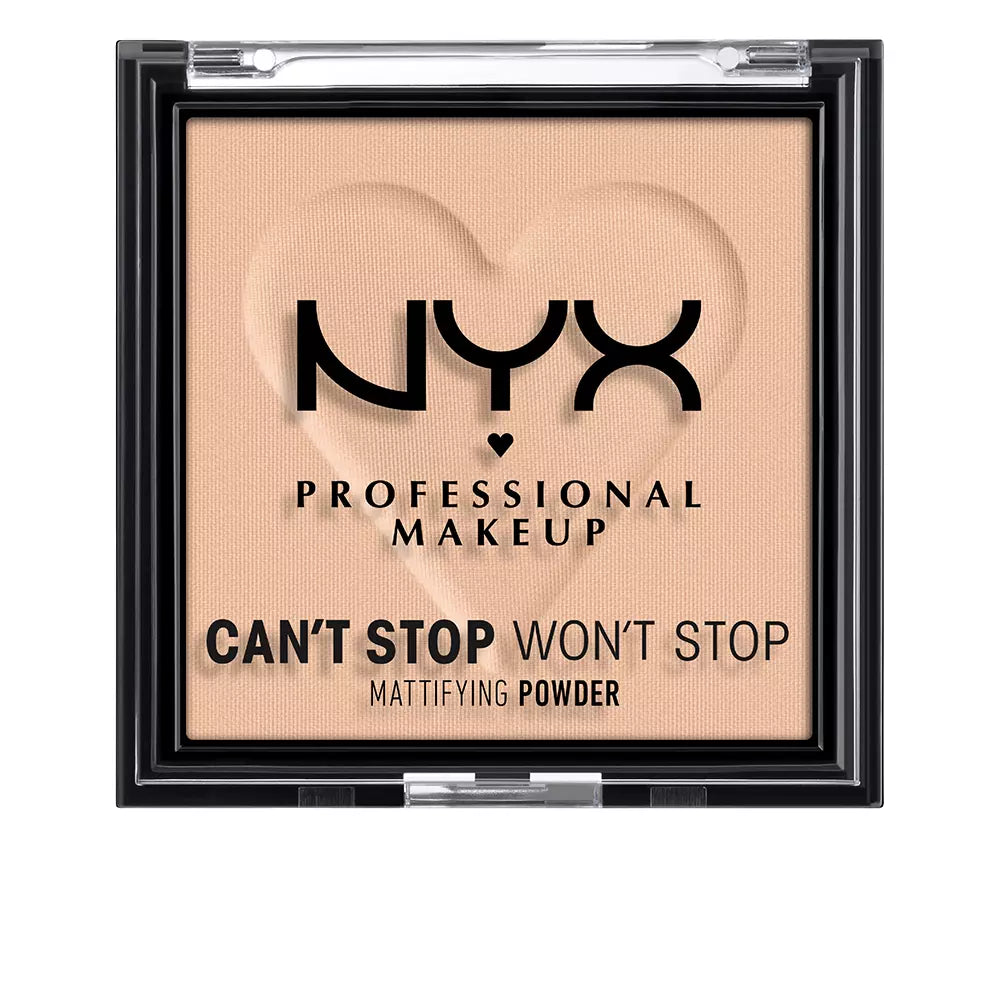 NYX PROFESSIONAL MAKE UP-CAN T STOP WON T STOP pó matificante médio claro-DrShampoo - Perfumaria e Cosmética
