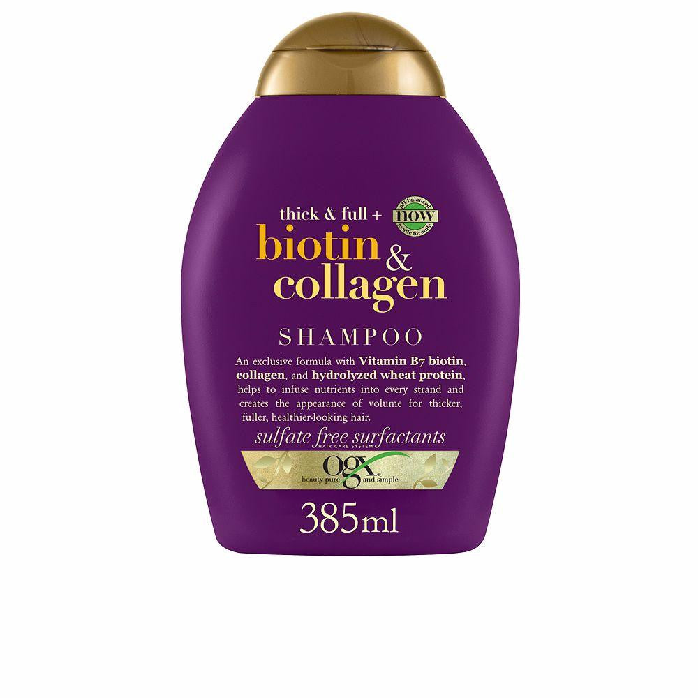 OGX-BIOTIN & COLLAGEN shampoo cabelo 385 ml-DrShampoo - Perfumaria e Cosmética