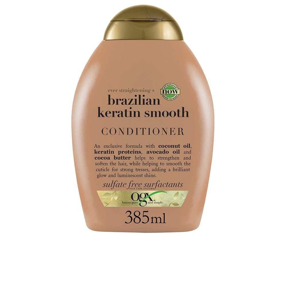 OGX-BRAZILIAN KERATIN Condicionador 385 ml-DrShampoo - Perfumaria e Cosmética