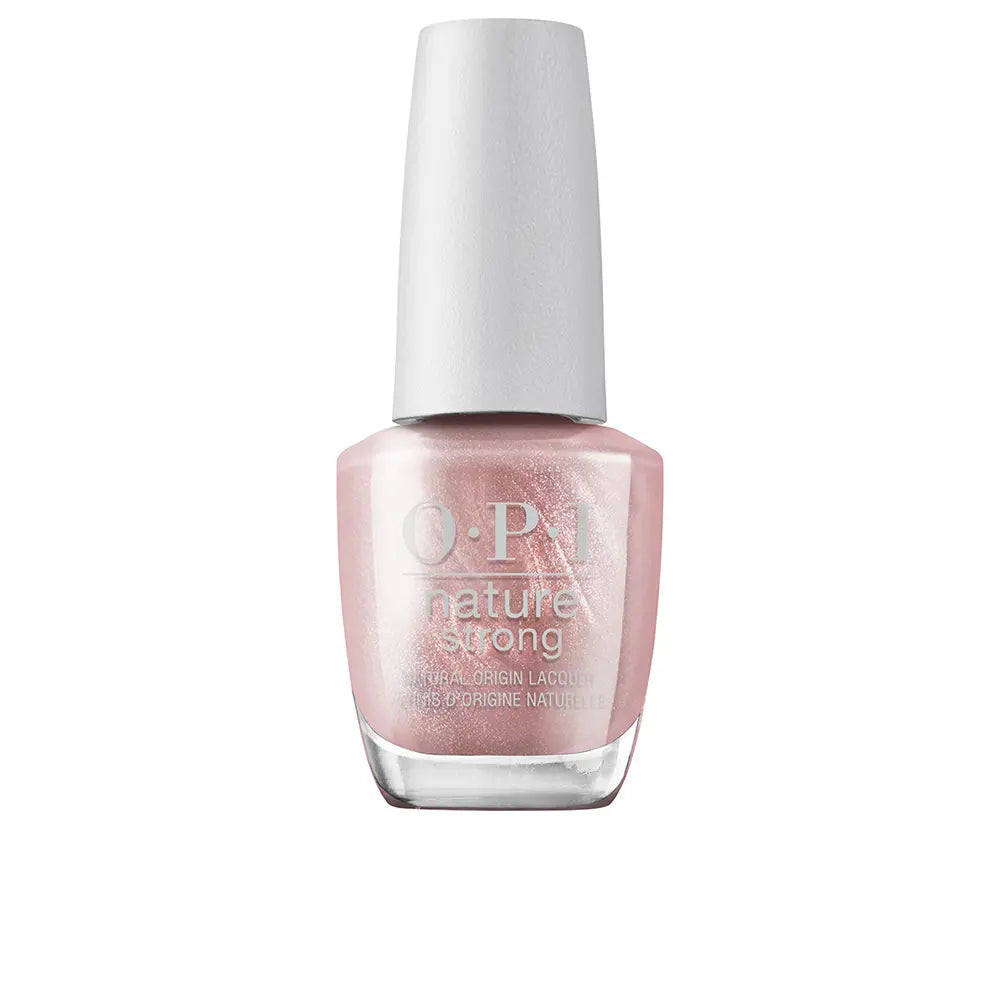 OPI-NATURE STRONG Esmalte de origem natural #Intenções são ouro rosa 15 ml-DrShampoo - Perfumaria e Cosmética