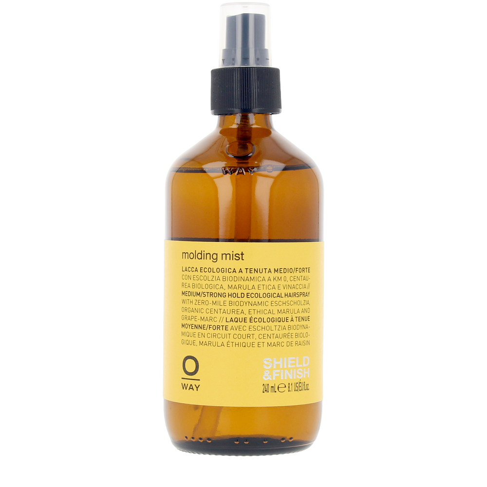 OWAY-Spray de cabelo MOLDING MIST ecológico, fixação média/forte, 240 ml-DrShampoo - Perfumaria e Cosmética