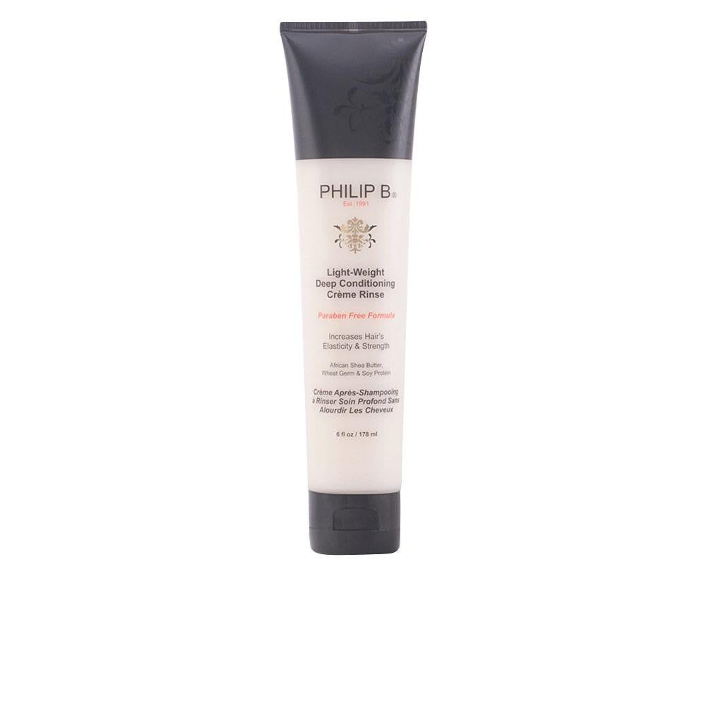 PHILIP B-CREME DE CONDICIONAMENTO PROFUNDO LEVE, sem parabenos 178 ml-DrShampoo - Perfumaria e Cosmética