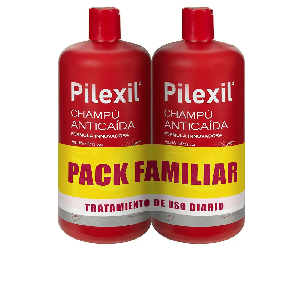 PILEXIL-PILEXIL shampoo antiqueda embalagem 2 x 900 ml.-DrShampoo - Perfumaria e Cosmética