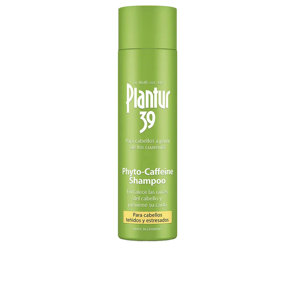 PLANTUR 39-Shampoo PHYTO-CAFFEINE para cabelos coloridos e estressados 250 ml-DrShampoo - Perfumaria e Cosmética