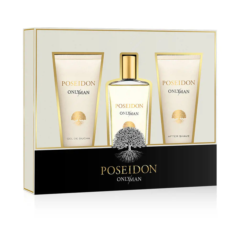 POSEIDON-POSEIDON APENAS HOMEM LOTE 3 peças-DrShampoo - Perfumaria e Cosmética