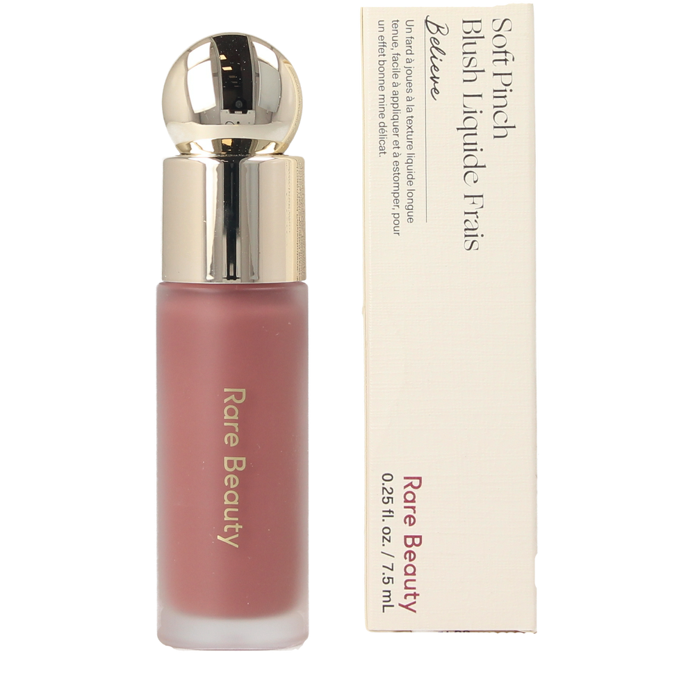 RARE BEAUTY-Blush líquido SOFT PINCH #Believe 7,5 ml-DrShampoo - Perfumaria e Cosmética