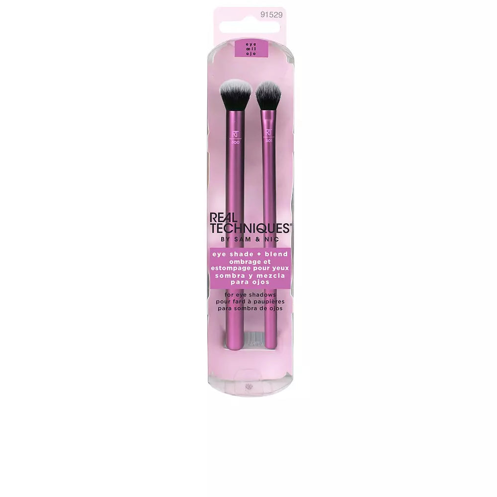 REAL TECHNIQUES-COR DE OLHOS + BLEND DUO 2 pz-DrShampoo - Perfumaria e Cosmética