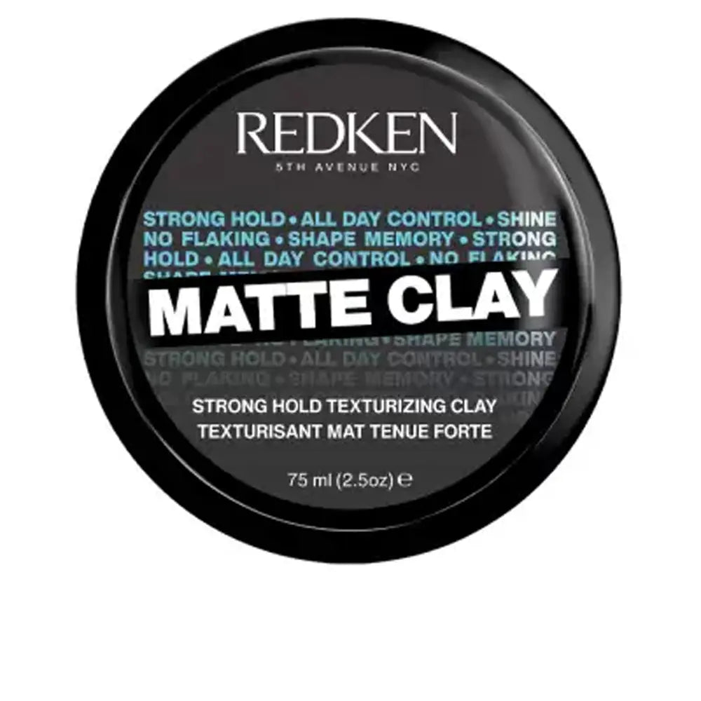 REDKEN-MATTE CLAY argila texturizante de forte fixação 75 ml.-DrShampoo - Perfumaria e Cosmética