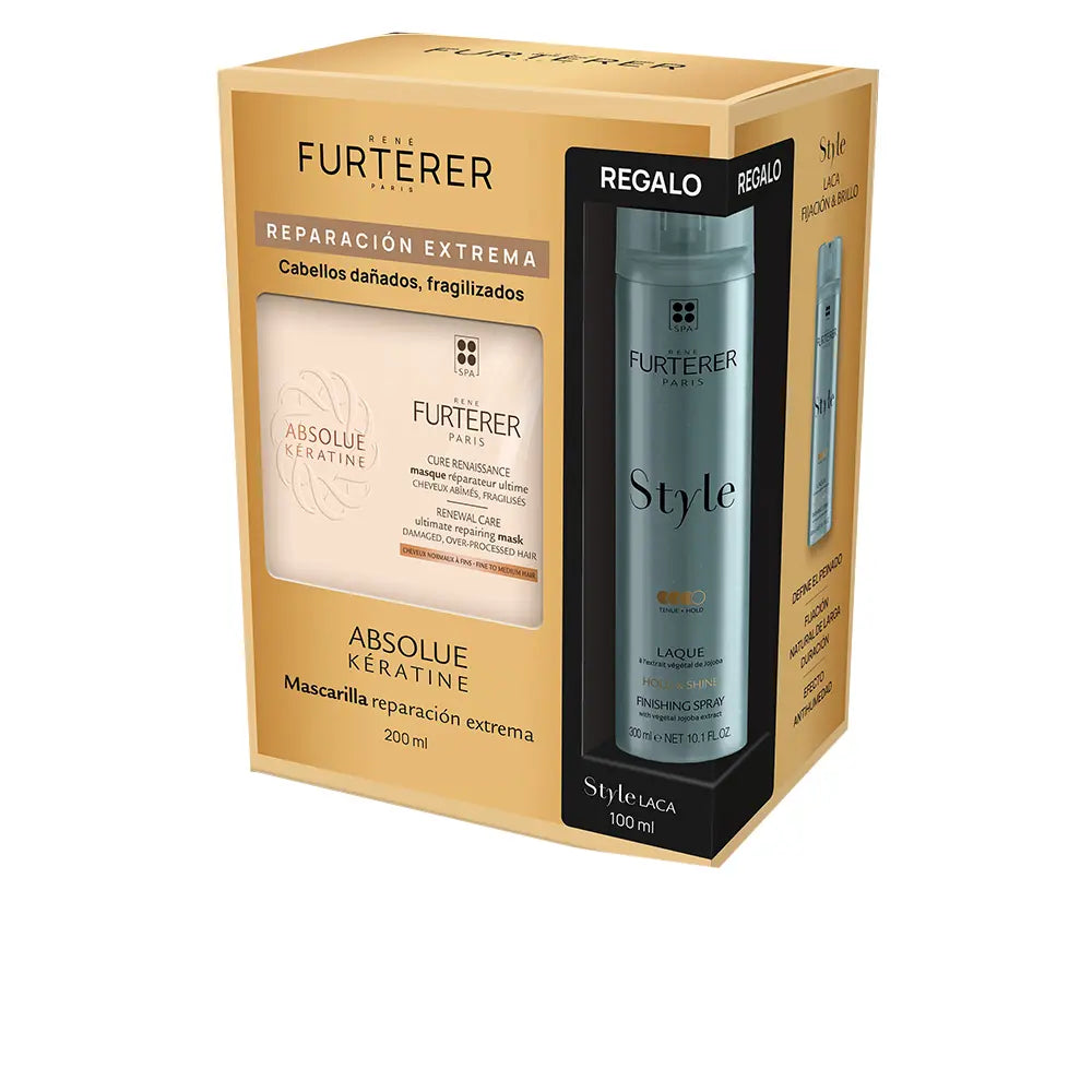 RENE FURTERER-Conjunto de Máscara ABSOLUE KERATIN 2 unidades.-DrShampoo - Perfumaria e Cosmética