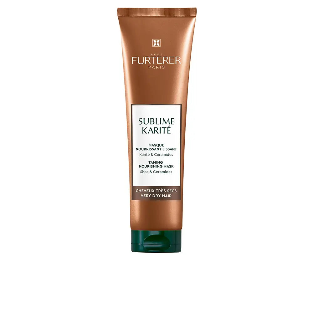 RENE FURTERER-SUBLIME KARITÉ Máscara alisadora nutritiva para cabelos muito secos 100 ml-DrShampoo - Perfumaria e Cosmética