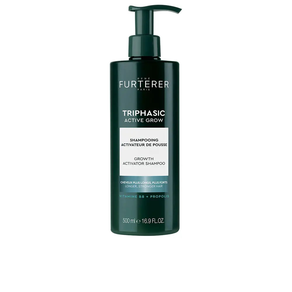 RENE FURTERER-TRIPHASIC ACTIVE GROW champô ativador do crescimento 500 ml.-DrShampoo - Perfumaria e Cosmética