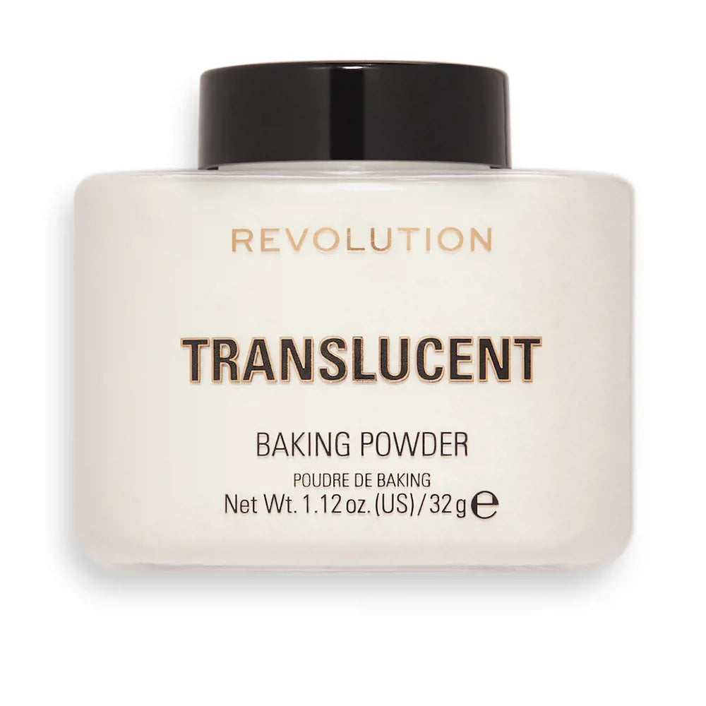 REVOLUTION MAKE UP-fermento em pó TRANSLÚCIDO-DrShampoo - Perfumaria e Cosmética