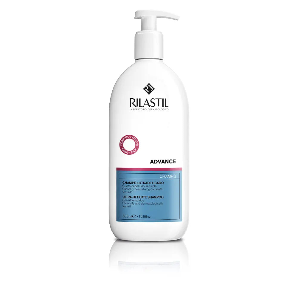 RILASTIL-ADVANCE champô ultra-delicado 500 ml-DrShampoo - Perfumaria e Cosmética