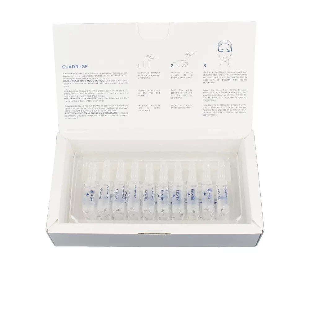RILASTIL-CUADRI GF global ampolas de tratamento antienvelhecimento-DrShampoo - Perfumaria e Cosmética